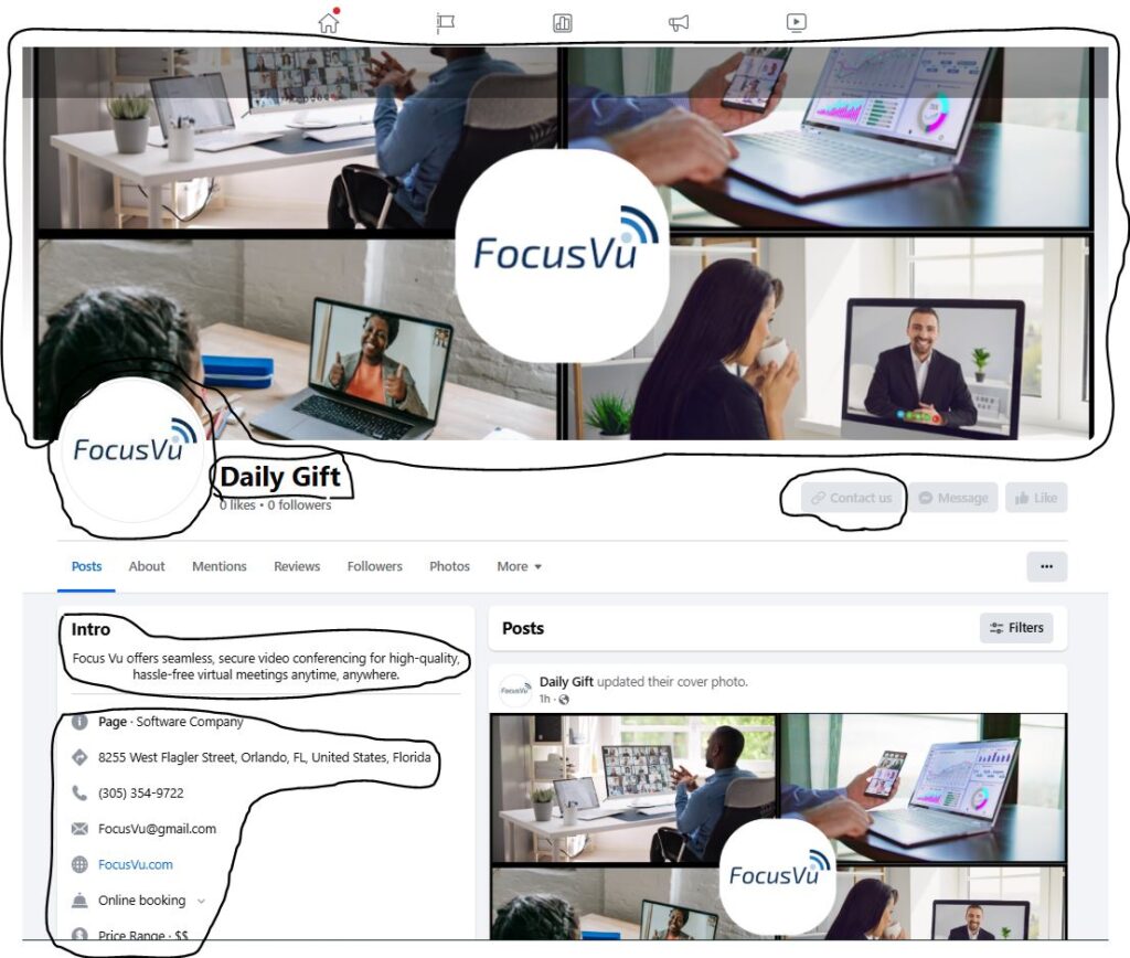 Focus Vu Facebook Page
