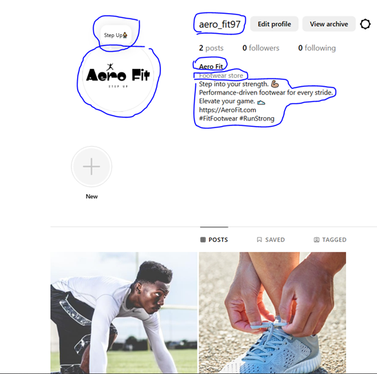Aero Fit Instagram Page